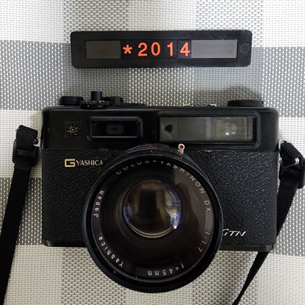 야시카 일렉트로 35 gtn 필름카메라 블랙바디