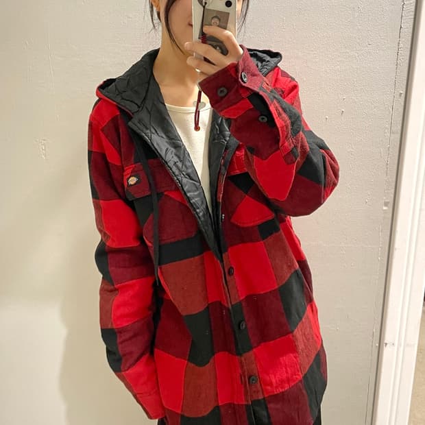 디키즈 후드 퀼팅 액티브자켓