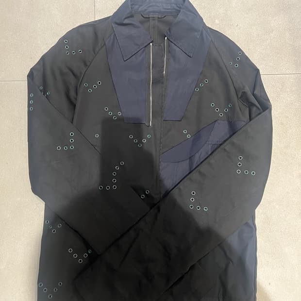 Raf simons 16ss eyelet coat
