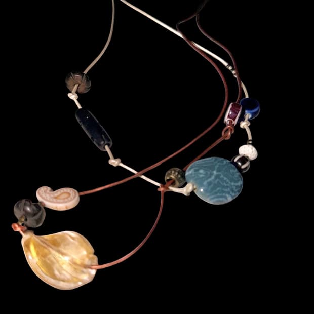 [록녹] one&only knotted necklace