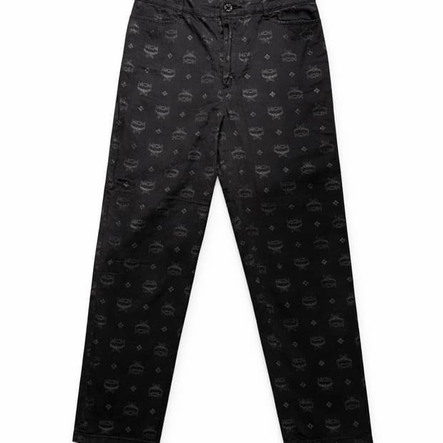 MCM 패턴 모노그램 팬츠