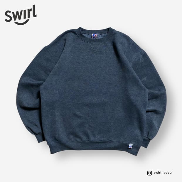 🌊Russell charcoal grey sweatshirts