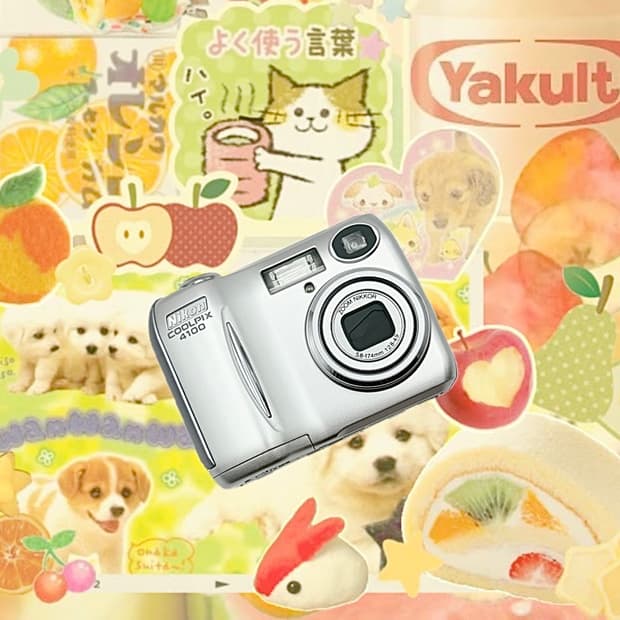 니콘 쿨픽스 4100 실버 디카 디지털 카메라