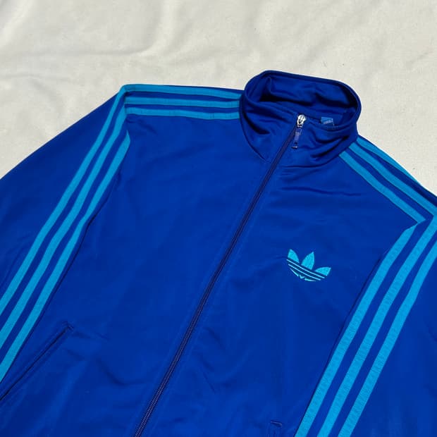 95 아디다스 파이어버드 스카이블루라인 블루 트랙탑
