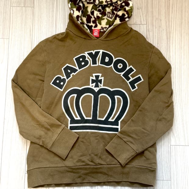 BABYDOLL 갸루 후드티