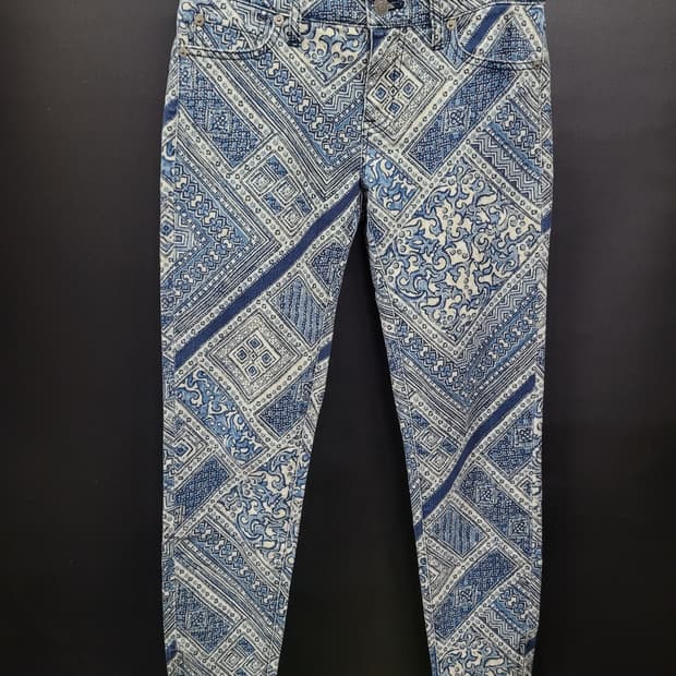 Denim & Supply 랄프로렌 패턴 스키니진 