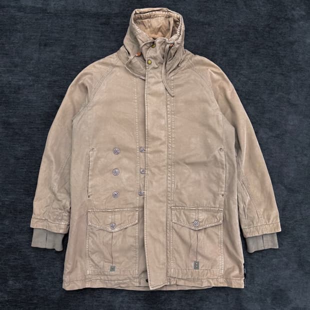 디젤 diesel 워시드 코튼 유틸리티 필드 자켓 / 구매가 90,000