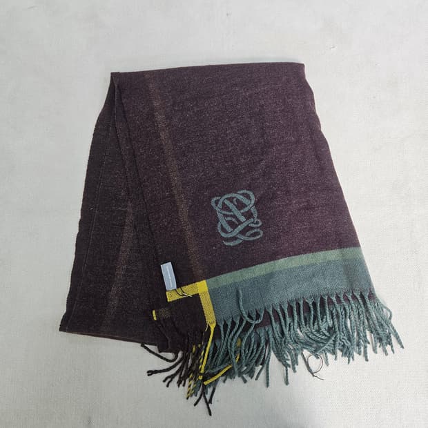 실측확인 루이까스텔 아크릴 혼방 머플러 0326Y