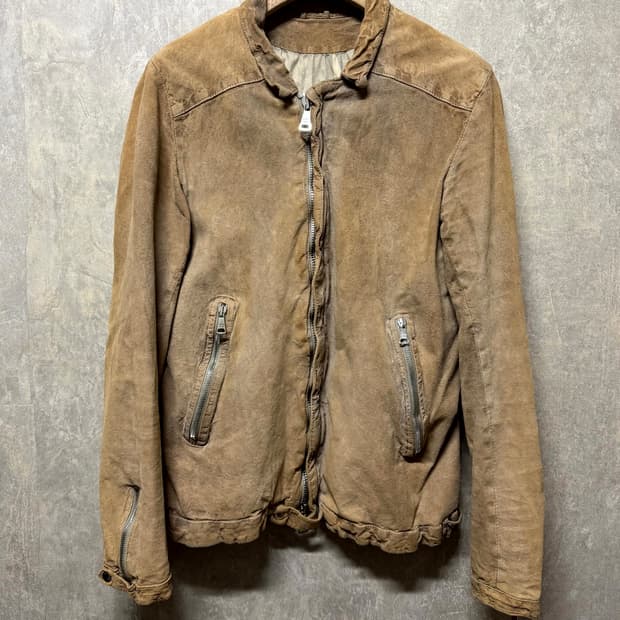 50 / Giorgio Brato 레더 자켓