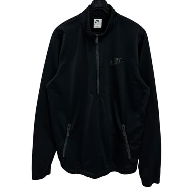 나이키 스우시 반집업 트랙탑