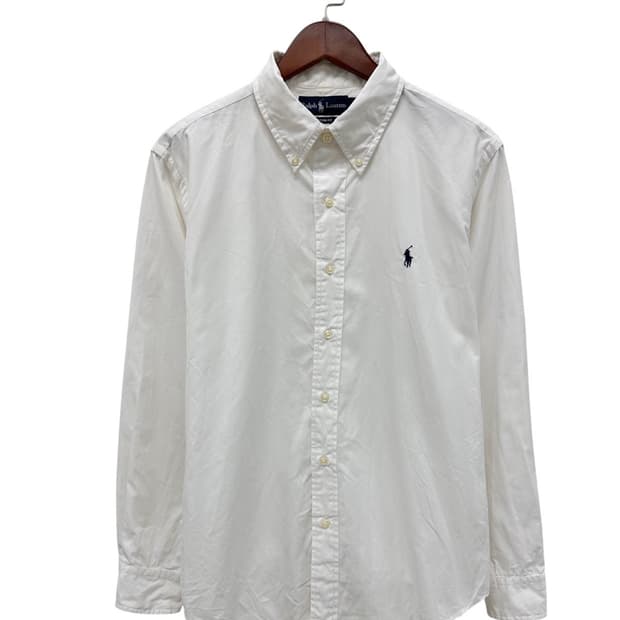 폴로 옥스포드 셔츠 화이트 (XL~2XL) 