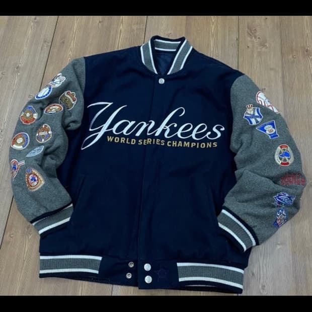 제프 해밀턴 X MLB 뉴욕 양키스 바시티 자켓