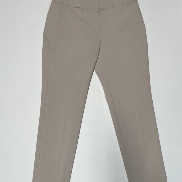 여성 모조에스핀 미니멀 깔끔한 슬랙스 연베이지