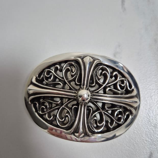 크롬하츠 오발 벨트 버클 1.5 + 스트랩 2개