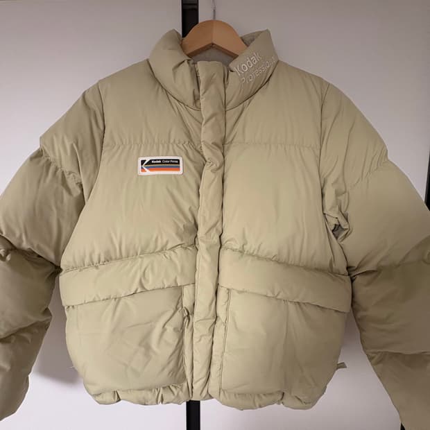 코닥 숏패딩