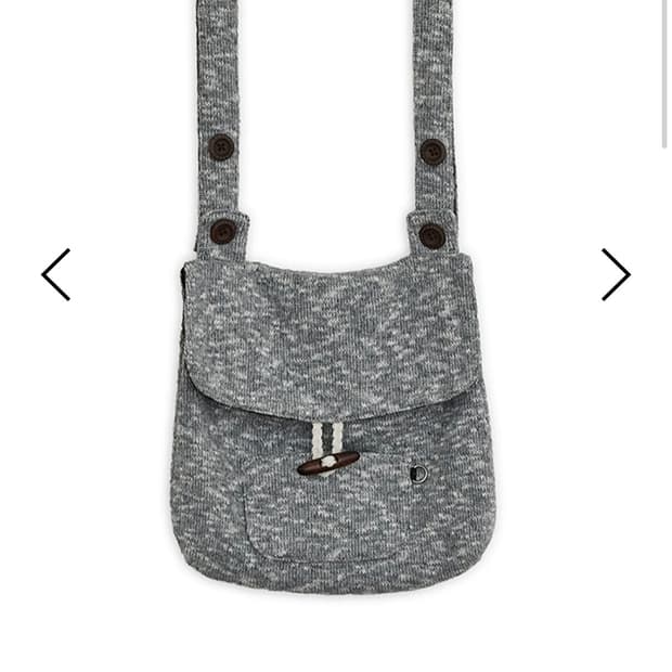 hugyourskin 허그유어스킨 니트 더플 백팩 그레이