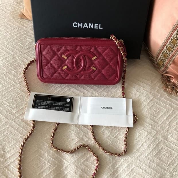 샤넬 코스메틱 미니가방 (새상품급)