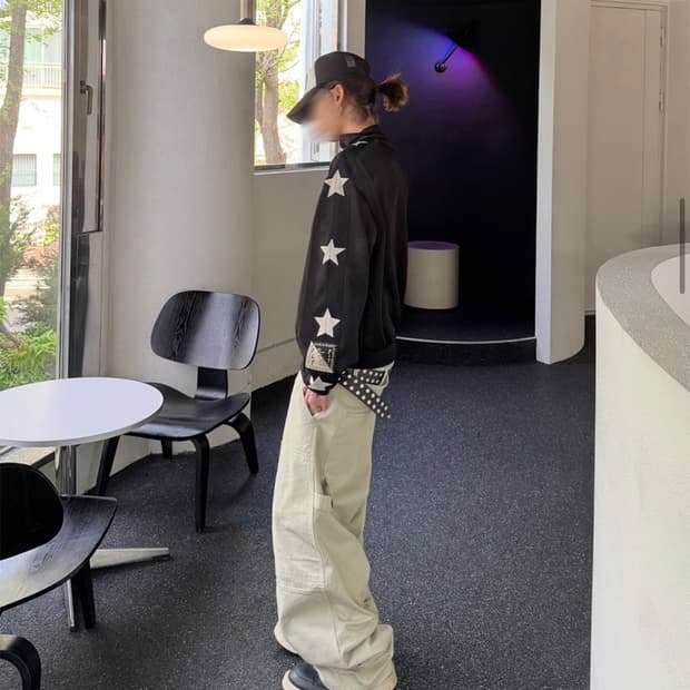 아오이로 커티드 더블니 팬츠 라이트 세이지