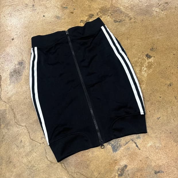 [정품/95] 아디다스 삼선 블랙 트랙 스커트