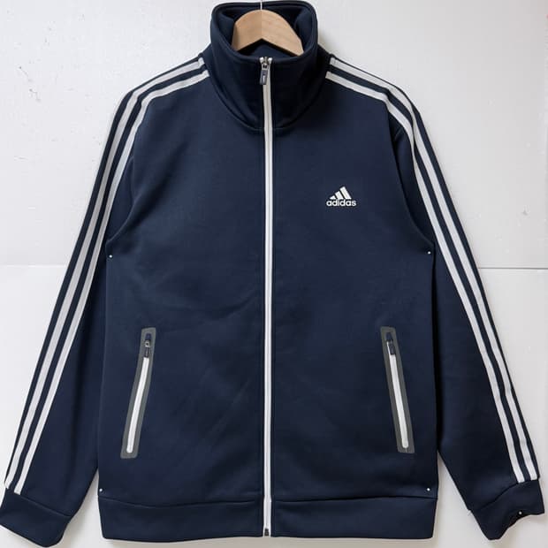 🧡 adidas 아디다스 삼선 트랙탑 집업 져지 네이비 2XL 🧡

