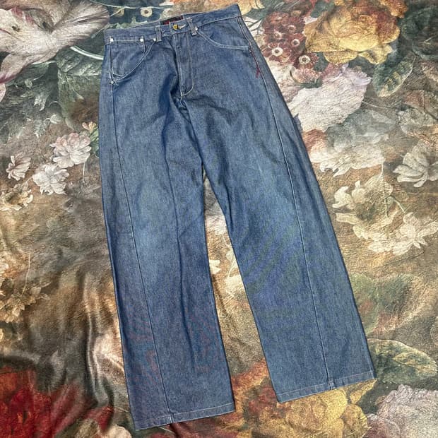 리바이스 빈티지 엔지니어드 진청워싱데님팬츠 30