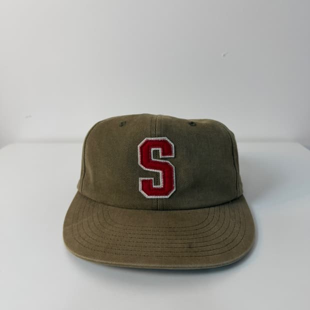 스투시 S 로고 캡