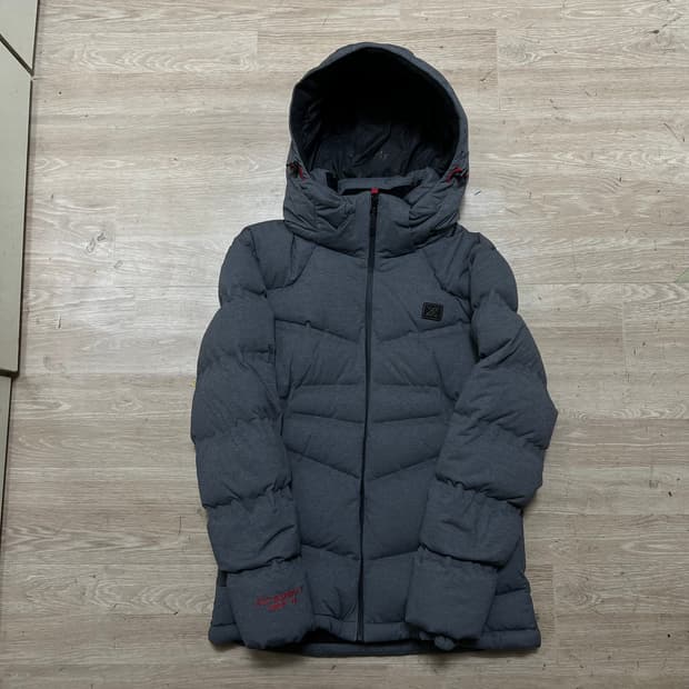 JDX 여성 골프웨어 덕다운 기능성 후드 패딩 점퍼 [차콜] M/95