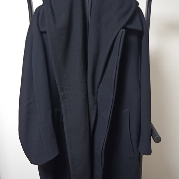 준지 19FW 머플러 후드 코트 44