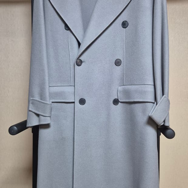 (새상품) 마마가리 봉코트 그레이 44사이즈