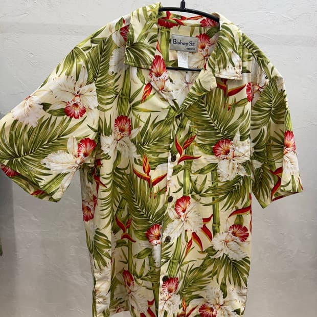 Bishop St. Apparel 하와이안 셔츠