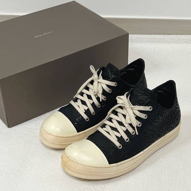 릭오웬스 17SS 컨버스 라몬즈 로우 LLUP