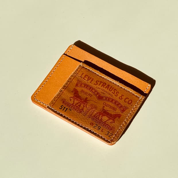 리바이스 백패치 카드지갑 _ 511