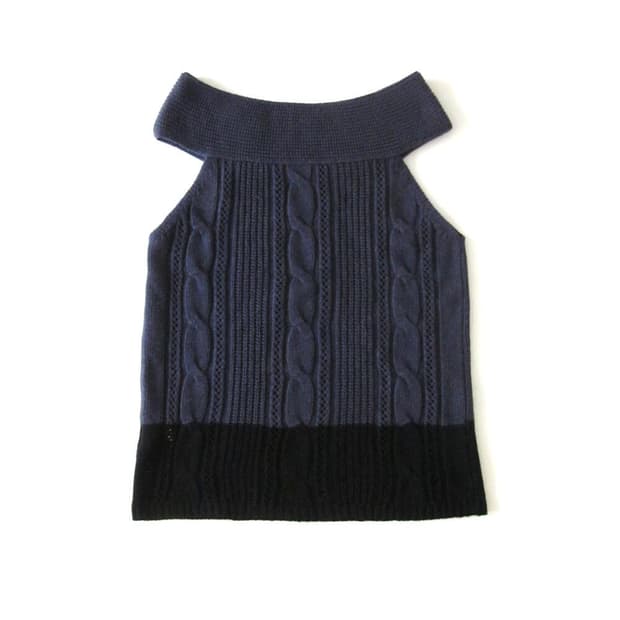 디에이디 un off knit navy