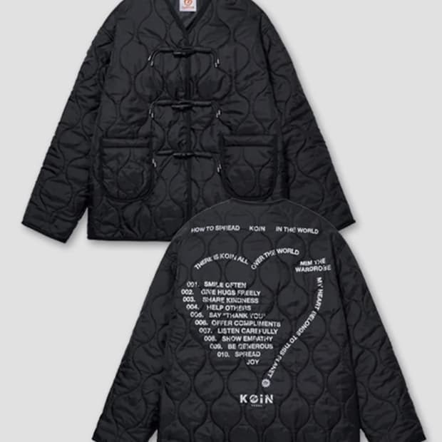 밈더워드로브 코인서울 퀼팅 자켓 L