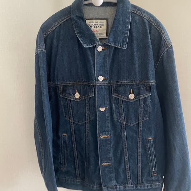 후아유 데님자켓