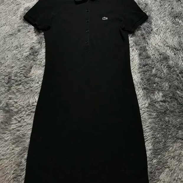 [[M, A급]@ 라코스테 (LACOSTE) 반팔 베이직 폴로 드레스