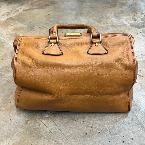 Porter Leo leather doctor bag