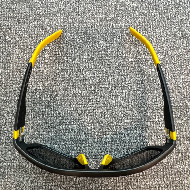 Z zegna 옐로 블록 테크 선글라스