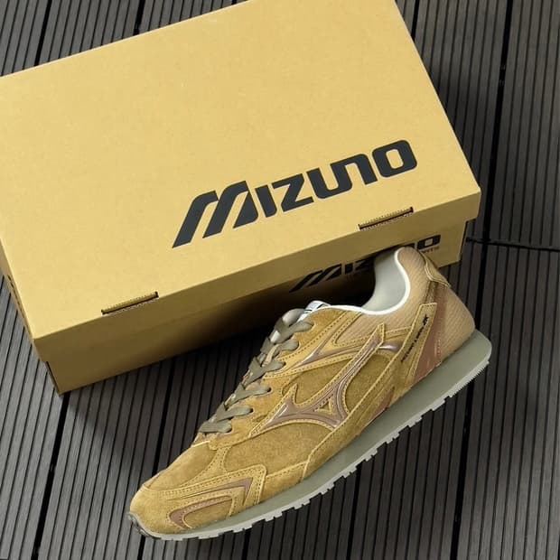 미즈노 운동화 브라운 갈색 D1GH242102