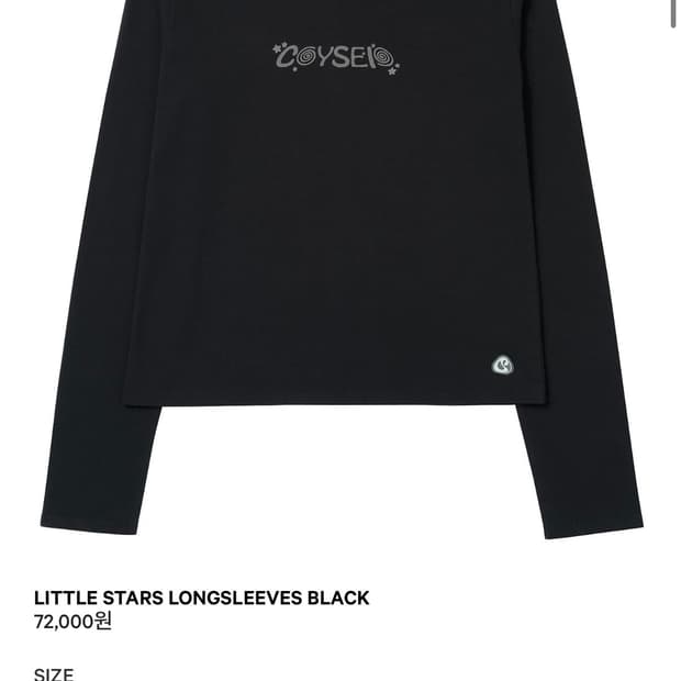 Coyseio little stars longsleeves