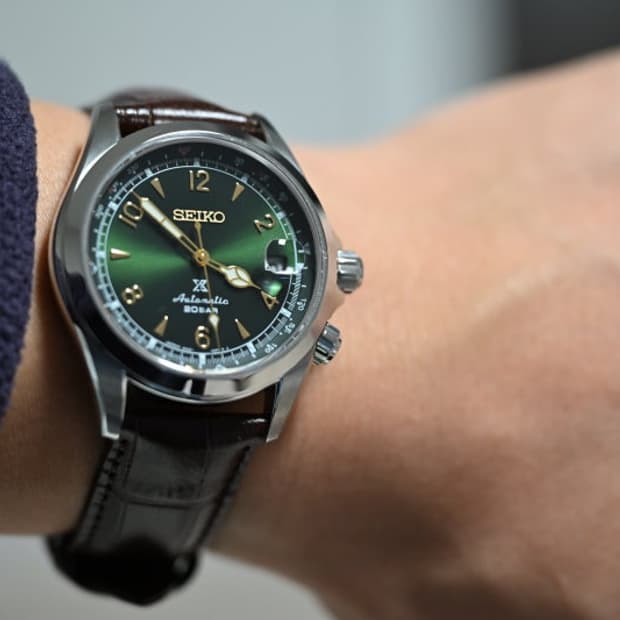 세이코 알피니스트 spb121 녹판