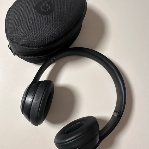 Beats solo3 헤드폰 블랙