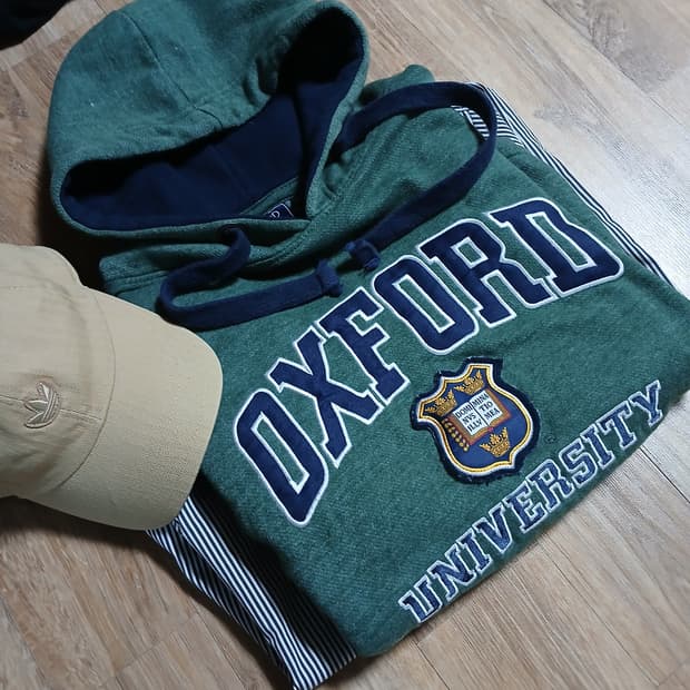 Oxford 옥스포드 유니버시티 후디 기모 후드티