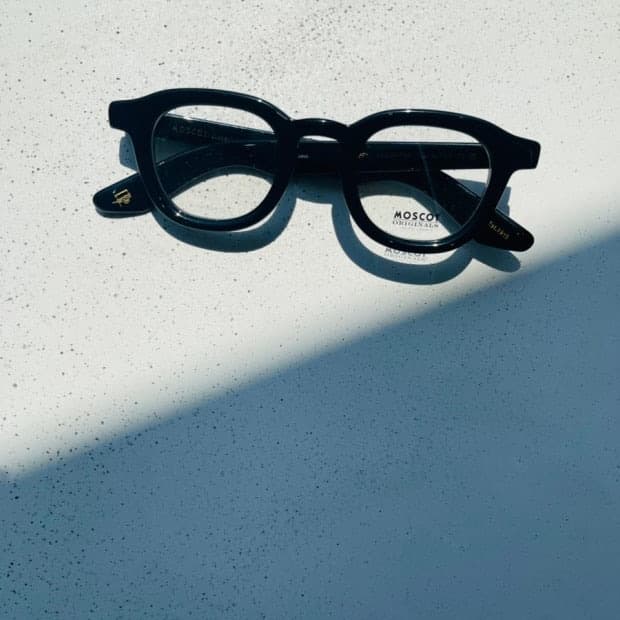 MOSCOT 다벤 블랙 안경테 44사이즈