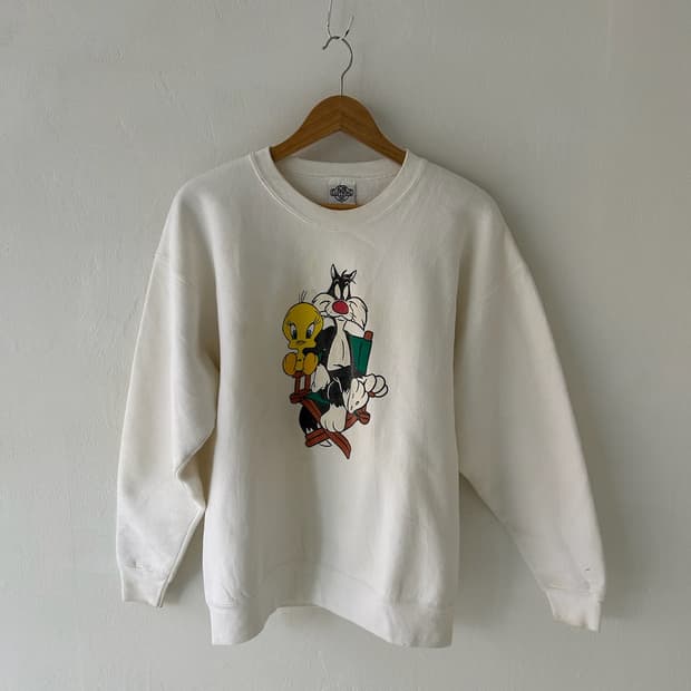 90' Sylvester cat  USA Sweatshirt. 