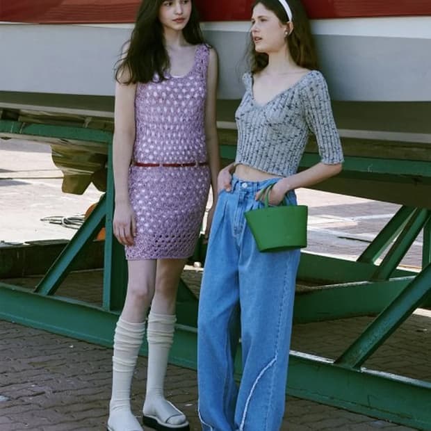 유일매물)시눈 네트 미니 드레스 핑크