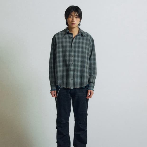 슬로우애시드 셔츠L팝니다 현재는 품절