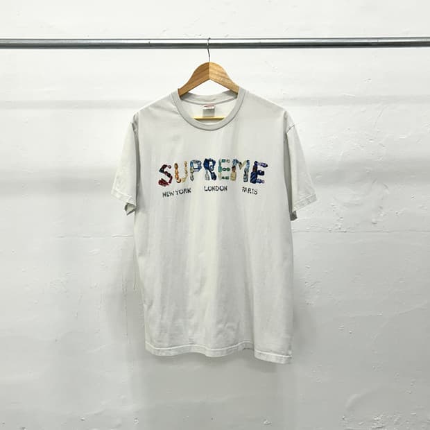 슈프림 18SS 락스 프린팅 티셔츠 