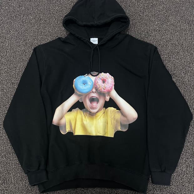 아크메드라비 ADLV 도넛 후드티 블랙 110(2XL)