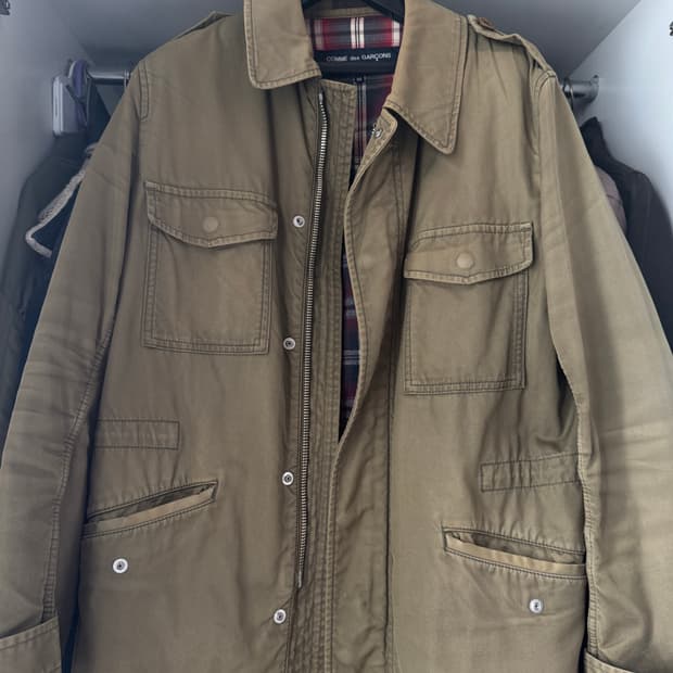 꼼데가르송 옴므 m65 필드자켓